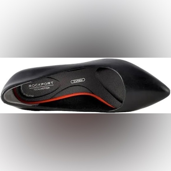 S43. NWT Rockport WOMEN'S TOTAL MOTION KALILA HEEL Black 8 Wide - Picture 7 of 8